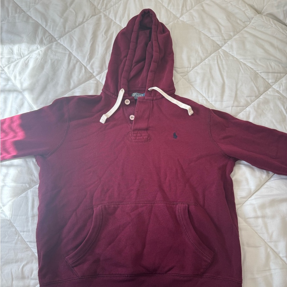 Polo by Ralph Lauren Maroon Hoodie
